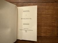 ALCUIN, 1798. A DIALOGUE BY C.B. BROWN.