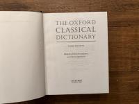 THE OXFORD CLASSICAL DICTIONARY    THIRD EDITION