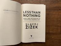 LESS THAN NOTHING   HEGEL AND THE SHADOW OF DIALECTICAL MATERIALISM