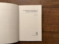 An International Dictionary of Lacanian Psychoanalysis