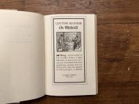 COTTON MATHER On Witchcraft  Being THE WONDERS OF THE INVISIBLE WORLD. FIRST PUBLISHED AT BOSTON IN OCTOBER 1692 AND NOW REPRINTED, WITH ADDITIONAL MATTER AND OLD WOOD-CUTS, FOR THE LIBRARY OF THE FANTASTIC & CURIOUS: