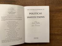 THE OXFORD HANDBOOK OF POLITICAL INSTITUTIONS