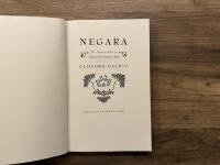 NEGARA   The Theatre State in Nineteenth-Century Bali