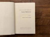 THE MANUSCRIPT BOOKS OF Emily Dickinson    Edited by R. W. Franklin