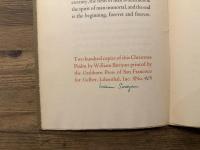 CHRISTMAS PSALM.  SIGNED.