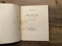 RUBAIYAT OF OMAR KHAYYAM,   THE ASTRONOMER-POET OF PERSIA.  Translated into English Verse.