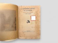 A JAPANESE ARTIST IN LONDON   WRITTEN AND ILLUSTRATED BY YOSHIO MARKINO