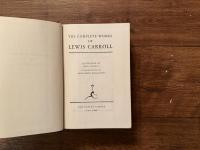 THE COMPLETE WORKS OF LEWIS CARROLL    ILLUSTRATED BY JOHN TENNIEL   INTRODUCTION BY ALEXANDER WOOLLCOTT