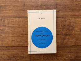 APERCU D'UNE HISTOIRE DE LA LANGUE GRECQUE  8e edition  Avec Bibliographie Mise A Jour Et Completee Par OLIVIER MASSON