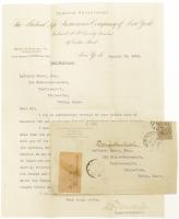 Henry Duncanから　八雲 (東京府下豊多摩郡西大久保村) 宛　書簡　小泉(八雲)家旧蔵　
Typed letter, signed, from Henry Duncan to Lafcadio Hearn.
