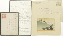 P.D.パーキンスと他の人との往復書簡コレクション　小泉(八雲)家旧蔵　
A Collection of Correspondence Between P.D.Perkins and Others.