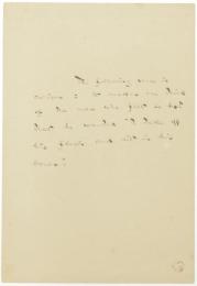 小泉八雲草稿　タイトル不明　小泉(八雲)家旧蔵　
Lafcadio Hearn's autograph draft (title unknown)