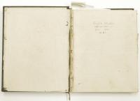 田部隆次　自筆　「小泉八雲・東京帝国大学英文学講義受講ノート」　　田部(隆次)家旧蔵　
Lafcadio Hearn's Lecture on English Literature: Autograph notes by Ryuji Tanabe at Tokyo Imperial University, 3 books. 
