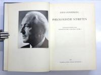 Philologische Schriften. Herausgegeben von Friedrich Ohly und Max Wehrli.