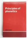 Principles of Phonetics. [Cambridge Textbooks in Linguistics]