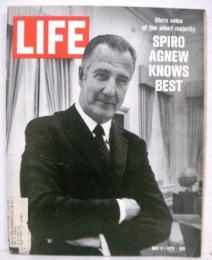 洋雑誌(アメリカ) LIFE 1970年5月8日号　表紙:スピロ・アグニュー