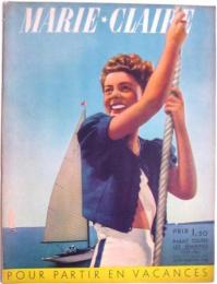 洋雑誌(フランス) Marie Claire　1937年07月02日 表紙:Jacques Heimの服を着たモデル　