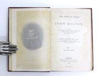 The Poetical Works of John Milton. Edited，With Memoir，Introductions，Notes，and an Essay on Milton’s English and Versifications by David Masson. (英) Ｊ.ミルトン詩集　
