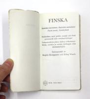 Finska; Suomalais-ruotsalainen，Ruotsalais-suomalainen (Finskt-svenskt，Svenskt-finskt). Ficklezikon med parlör, svensk och finsk grammatik samt uttalsanvisningar (Taskusanakirja johon sisältyy erikoissana-listoja, suomen ja ruotsin kielioppia sekä ääntämisohjeita). Sammanställt av Birigitta Romppanen och Erling Wande. 
ポケット版 フィンランド語‐スウェーデン語、スウェーデン語‐フィンランド語辞典　