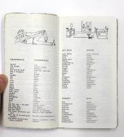 Finska; Suomalais-ruotsalainen，Ruotsalais-suomalainen (Finskt-svenskt，Svenskt-finskt). Ficklezikon med parlör, svensk och finsk grammatik samt uttalsanvisningar (Taskusanakirja johon sisältyy erikoissana-listoja, suomen ja ruotsin kielioppia sekä ääntämisohjeita). Sammanställt av Birigitta Romppanen och Erling Wande. 
ポケット版 フィンランド語‐スウェーデン語、スウェーデン語‐フィンランド語辞典　