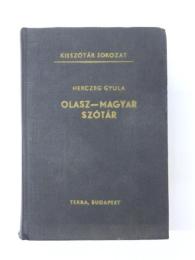 Olasz-Magyar Szótár. [Kisszótár Sorozat] イタリア語‐ハンガリー語辞典　