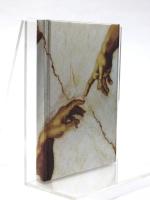 未使用ノート (ミケランジェロ「アダムの創造」表紙)　Michelangelo: Creation Hands. Flame Tree Notebooks.

