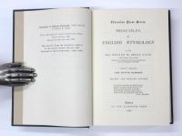 Principles of English Etymology. [Clarendon Press Series] スキート語源　