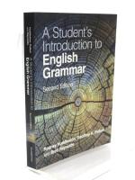 A Student’s Introduction to English Grammar. Second edition. 