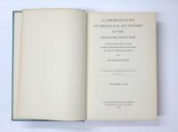 A Comprehensive Etymological Dictionary of the English Language. Dealing with the origin of words and their sense development thus illustrating the history of civilization and culture by Dr. Ernest Klein. Volume I: A-K. / Volume II: L-Z. クライン語源辞典　
