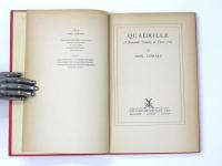 Quadrille. A Romantic Comedy in Three Acts.