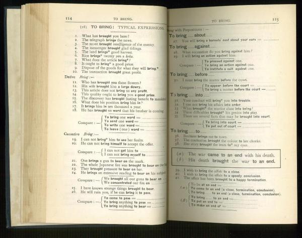 Saito's Studies in Radical English Verbs.(齋藤秀三郎