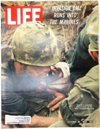 洋雑誌 LIFE 1966年10月28日号　表紙: ベトナム戦争 （表紙写真家: Larry Burrows)