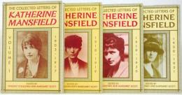 「K.マンスフィールド書簡集」The Collected Letters of Katherine Mansfield.