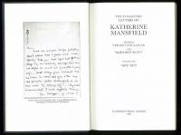 「マンスフィールド書簡集」The Collected Letters of Katherine Mansfield.