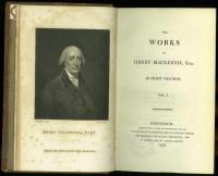 H.マッケンジー作品集　The Works of Henry Mackenzie，Esq.
