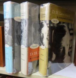 エドワード・ネールズ 編　D. H. Lawrence: A Composite Biography. Gathered，arranged，and edited by Edward Nehls. Volume I: 1885-1919. Volume II: 1919-1925. Volume III: 1925-1930.