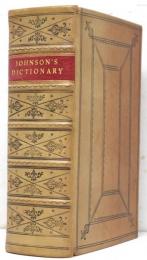 A Dictionary of the English Language... Firt edition. ジョンソン英語辞典 (簡約版）