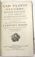 Caii Plinii Secundi Historiae Naturalis libri XXXVII. 博物誌　第2版