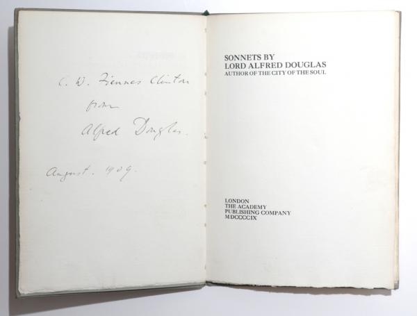 Sonnets By Lord Alfred Douglas ソネット Douglas Lord Alfred アルフレッド ダグラス卿 小川図書 古本 中古本 古書籍の通販は 日本の古本屋 日本の古本屋