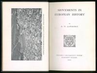 Movements in European History. 「ヨーロッパ史のうねり」
