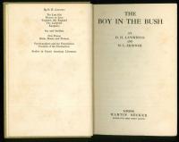 The Boy in the Bush. By D.H.Lawrence and M.L.Skinner. 「ユーカリ林の少年」