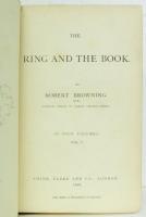 The Ring and the Book. 「指輪と本」　　