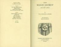 The Magic Jacket and Other Stories. With Illustrations by Irene Hawkins.