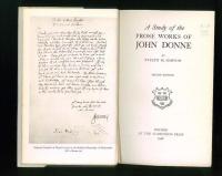A Study of the Prose Works of John Donne.