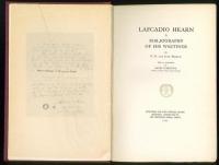 『小泉八雲書誌』 Lafcadio Hearn: A Bibliography of His Writings. With an introduction by Sanki Ichikawa.