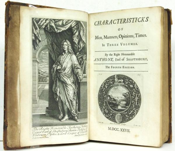 Characteristicks Of Men Manners Opinions Times By The Right Honourable Anthony Earl Of Shaftesbury 特徴論 Shaftesbury Anthony Earl Of アントニー アシュリー クーパー 第3代シャフツベリ伯爵 小川図書 古本 中古本 古書籍の通販は 日本の