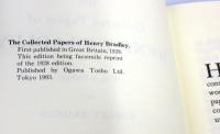 The Collected Papers of Henry Bradley. With a Memoir of Robert Bridges.
