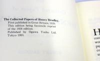 The Collected Papers of Henry Bradley. With a Memoir of Robert Bridges.