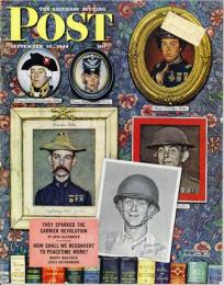 The Saturday Evening Post 1944年9月16日号　表紙：The Gillis heritage: 勇敢なご先祖様たち (画 N.ロックウェル)