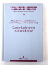 Current Explorations in Middle English. Selected Papers from the 10th International Conference on Middle English (ICOME)，University of Stavanger，Norway，2017. [Studies in English medieval language and literature vol.56]